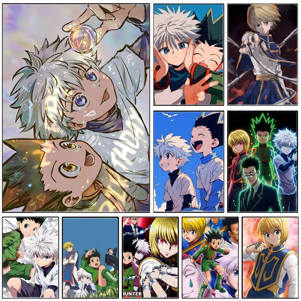 Photo Mosaic Print - Diamantmalerei Animation H-Hunter x Hunter, vollständige