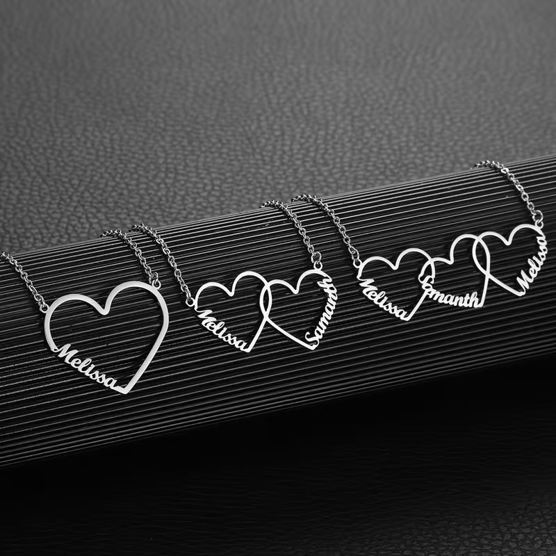 Personalisierte ineinandergrei – Name Necklace Custom Bewertung und Preis