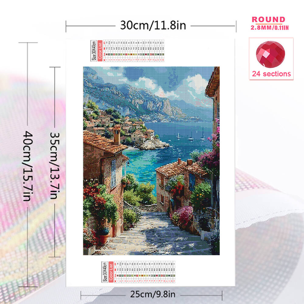 1 Stück rahmenloses Diamant-Ge – Photo Mosaic Print Bewertung und Preis