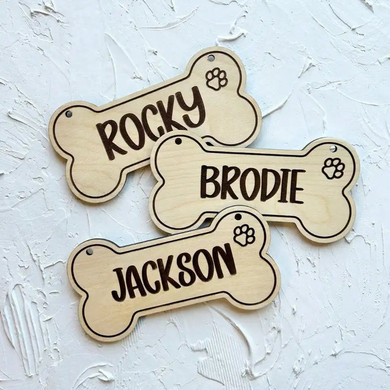 5 Stück Personalisierte Holz-H – Pet Portrait Custom Bewertung und Preis