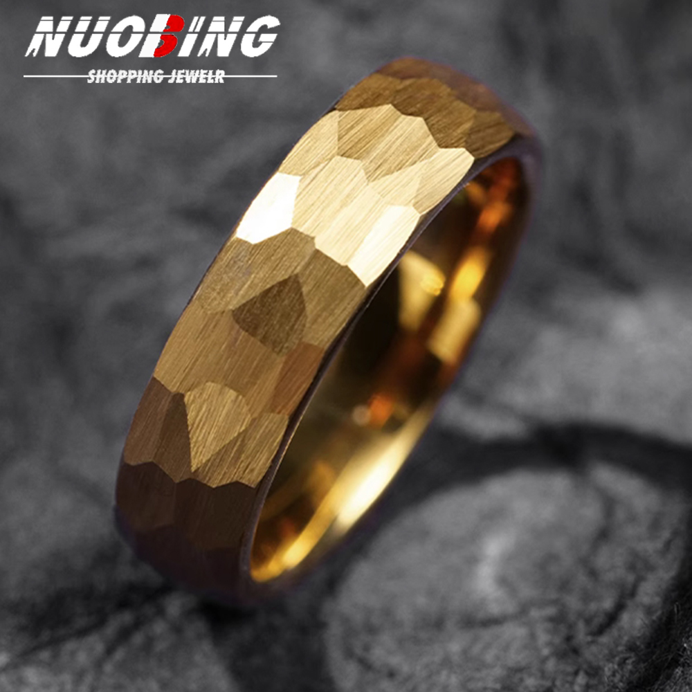Gehämmerte, facettenreiche Tit – Initial Ring Custom Bewertung und Preis