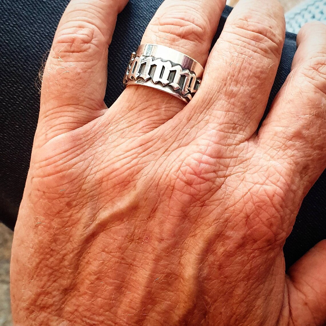 12MM Herren Gothic Ringe perso – Initial Ring Custom Bewertung und Preis