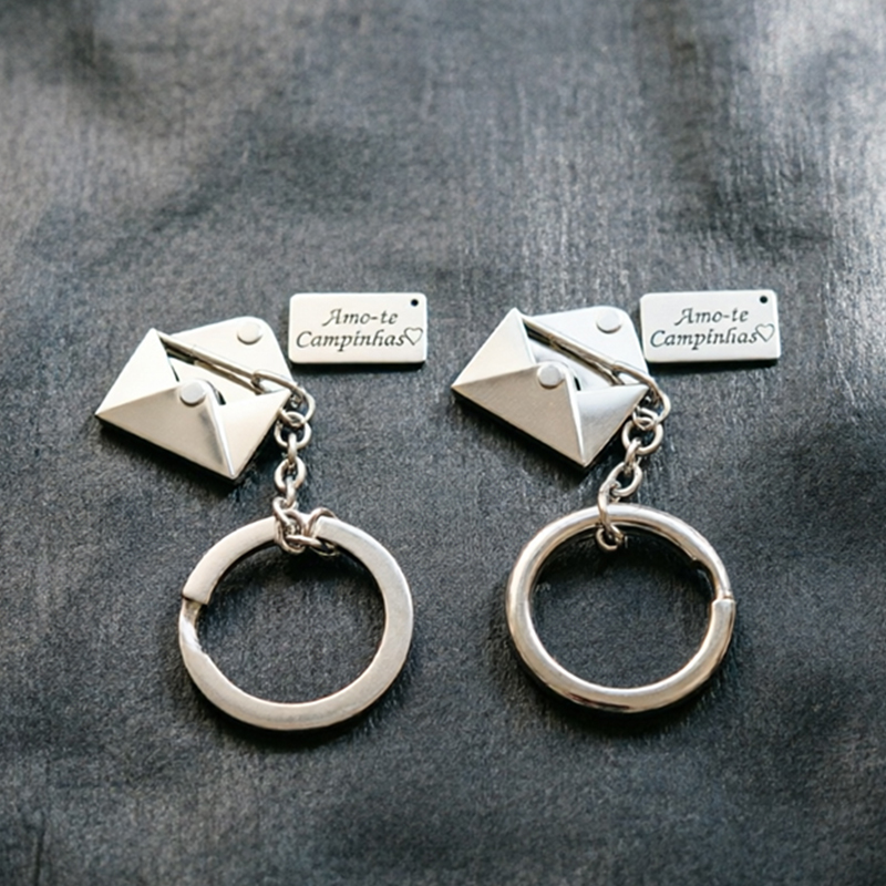 Personalisierbarer Schlüsselan – Initial Ring Custom Bewertung und Preis
