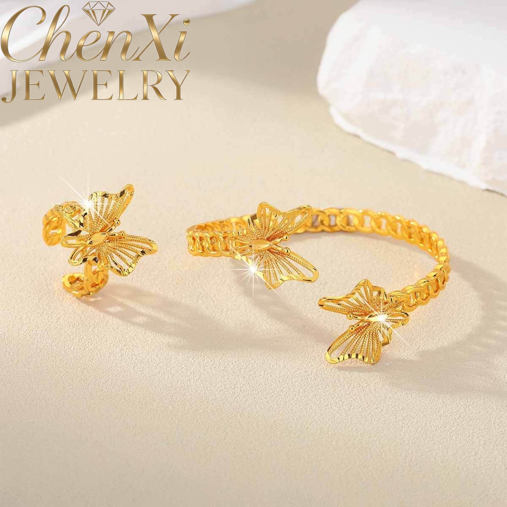 Sandgold-Blumen-Armreif und Ri – Coordinates Bracelet Bewertung und Preis